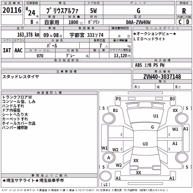 TOYOTA PRIUS ALPHA