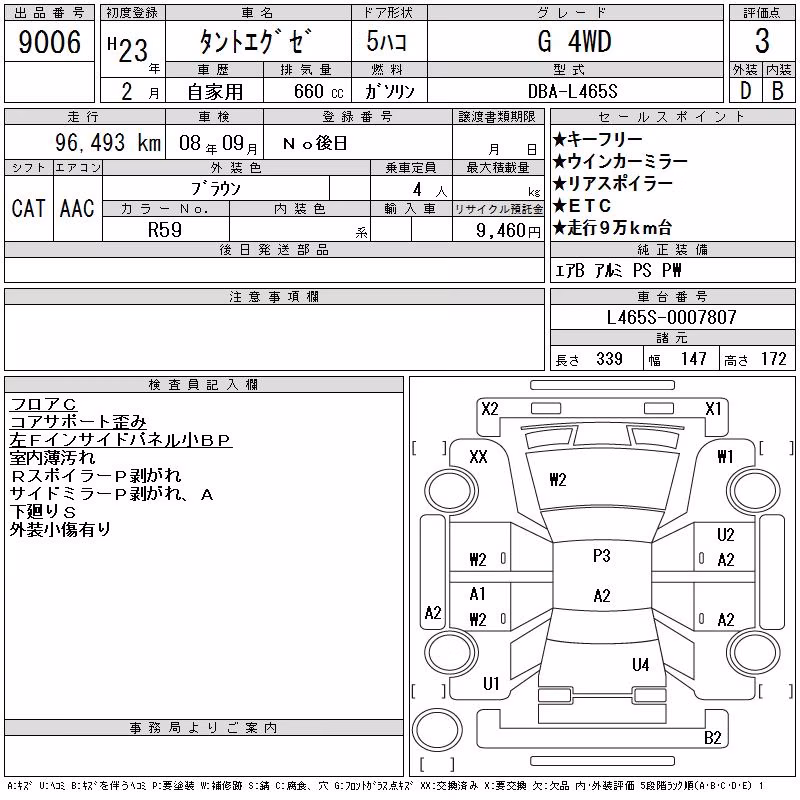 DAIHATSU TANTO EXE