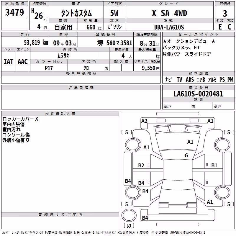 DAIHATSU TANTO