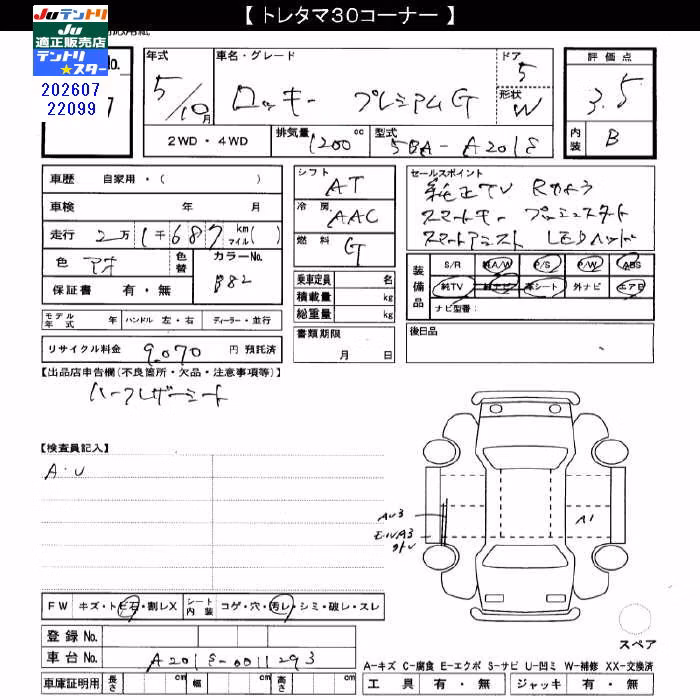 DAIHATSU ROCKY