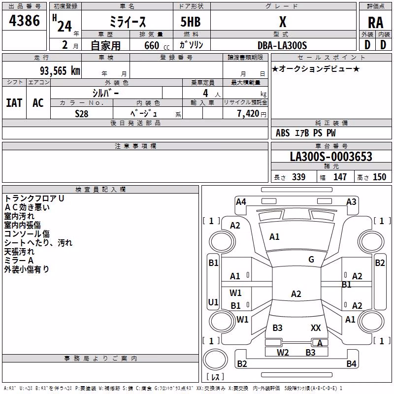 DAIHATSU MIRA E:S