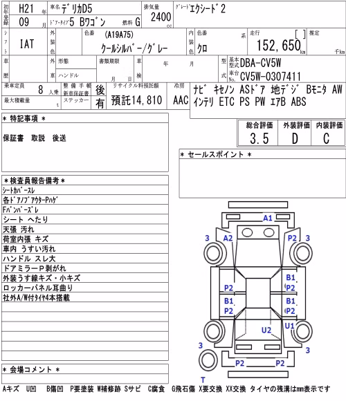 MITSUBISHI DELICA D:5