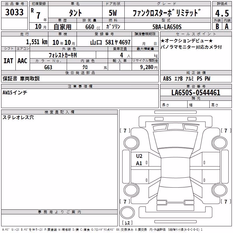DAIHATSU TANTO