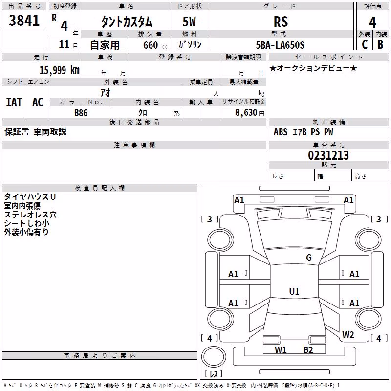 DAIHATSU TANTO