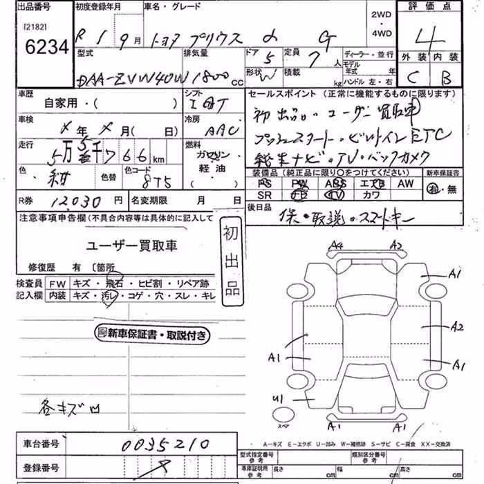 TOYOTA PRIUS ALPHA