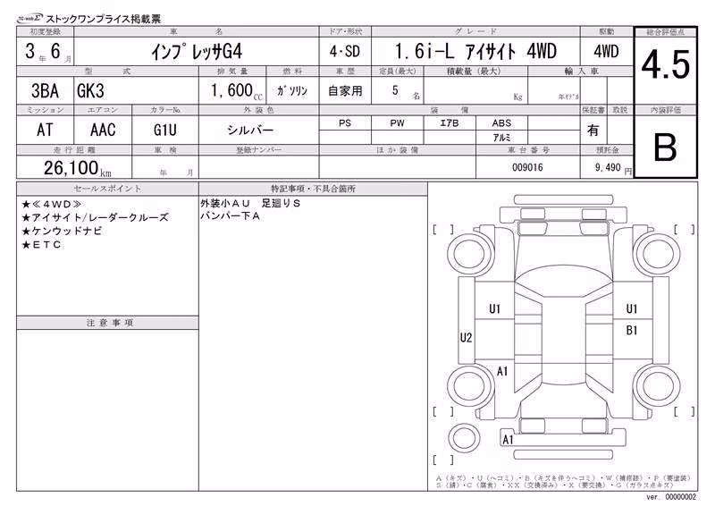 SUBARU IMPREZA