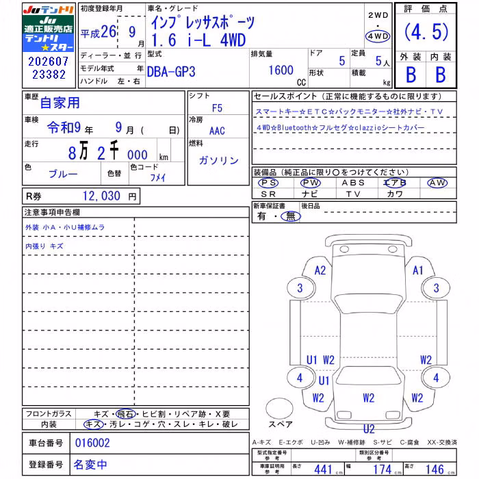 SUBARU IMPREZA