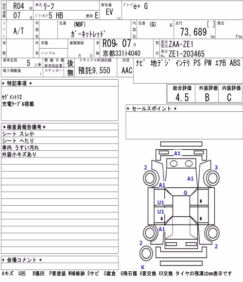 NISSAN LEAF