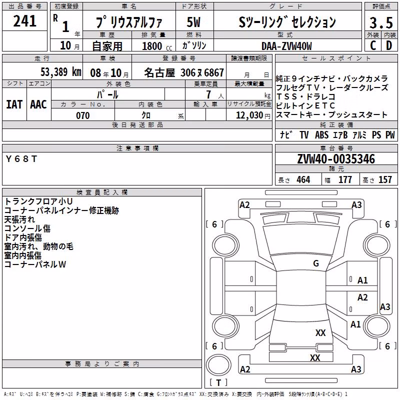 TOYOTA PRIUS ALPHA