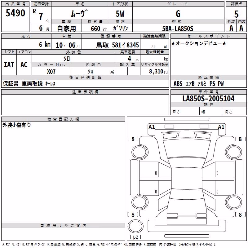 DAIHATSU MOVE
