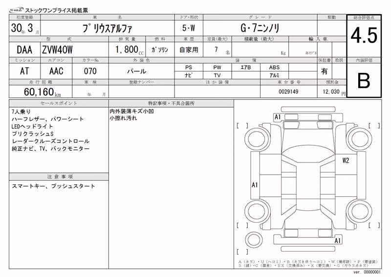 TOYOTA PRIUS ALPHA