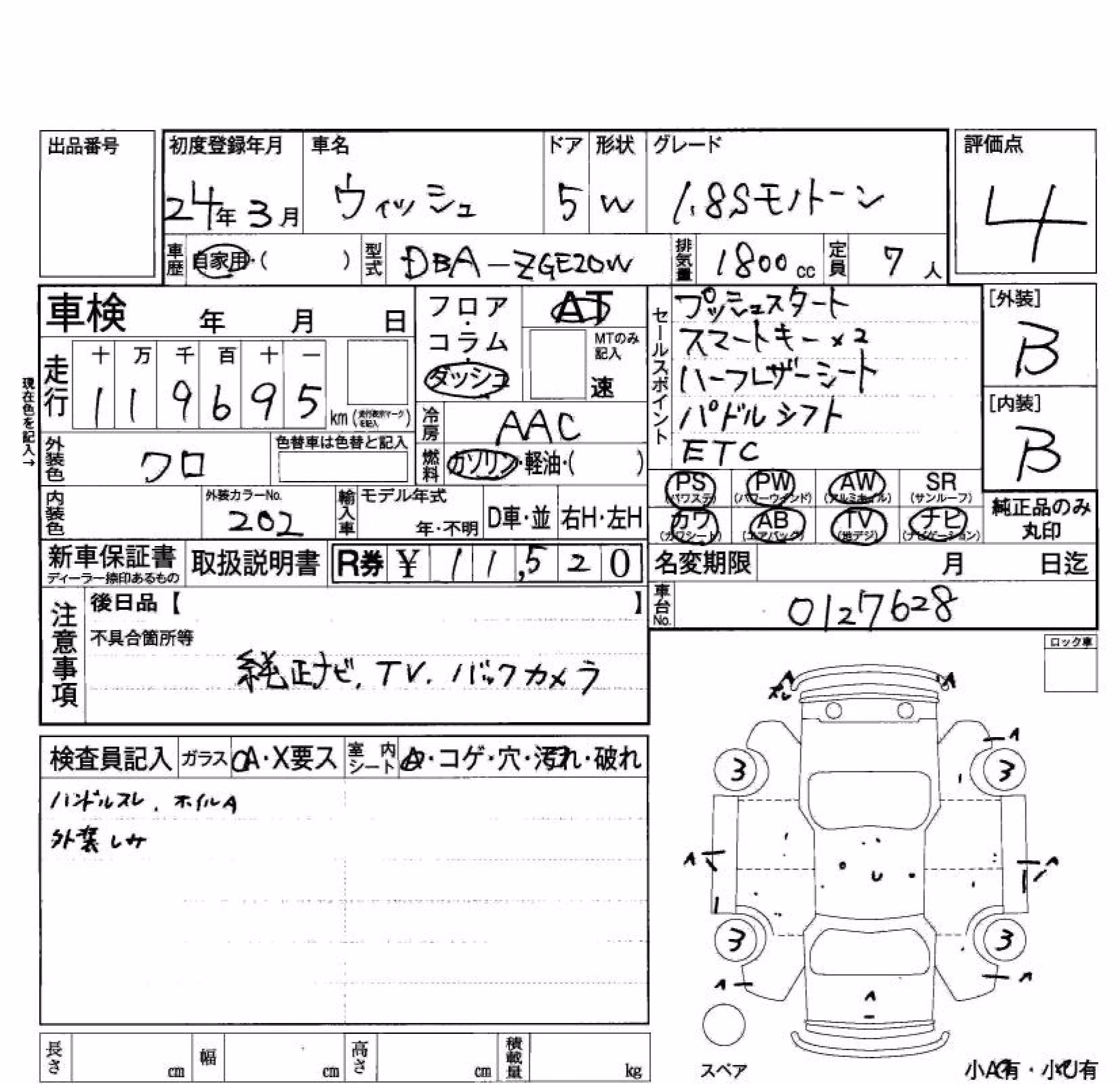 TOYOTA WISH