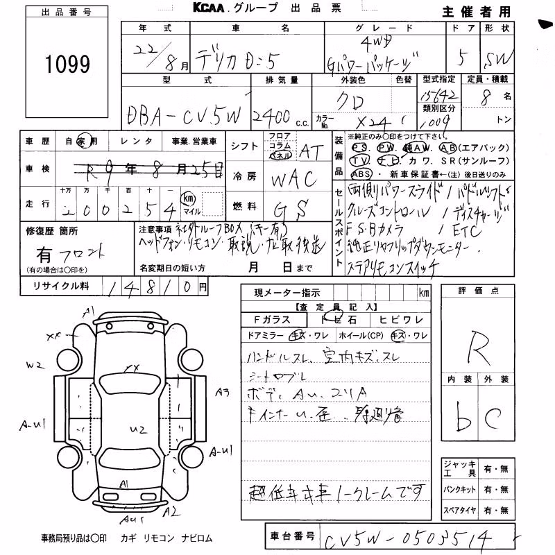 MITSUBISHI DELICA D:5