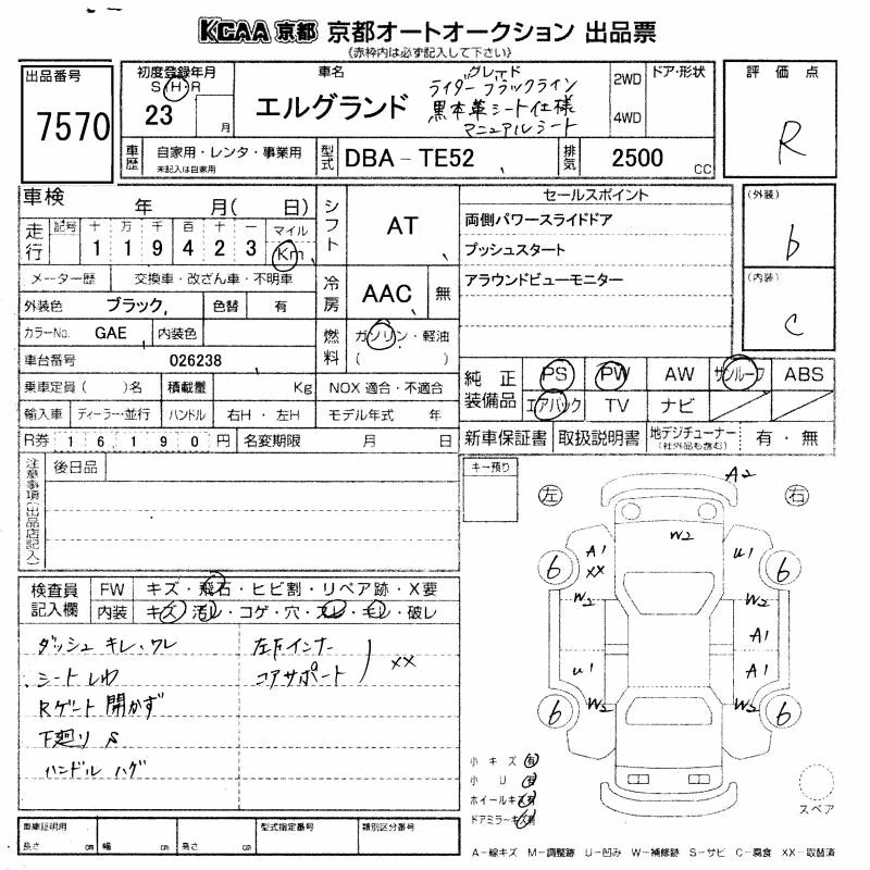 NISSAN ELGRAND