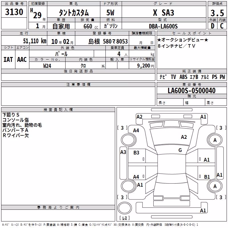 DAIHATSU TANTO