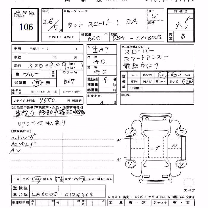 DAIHATSU TANTO