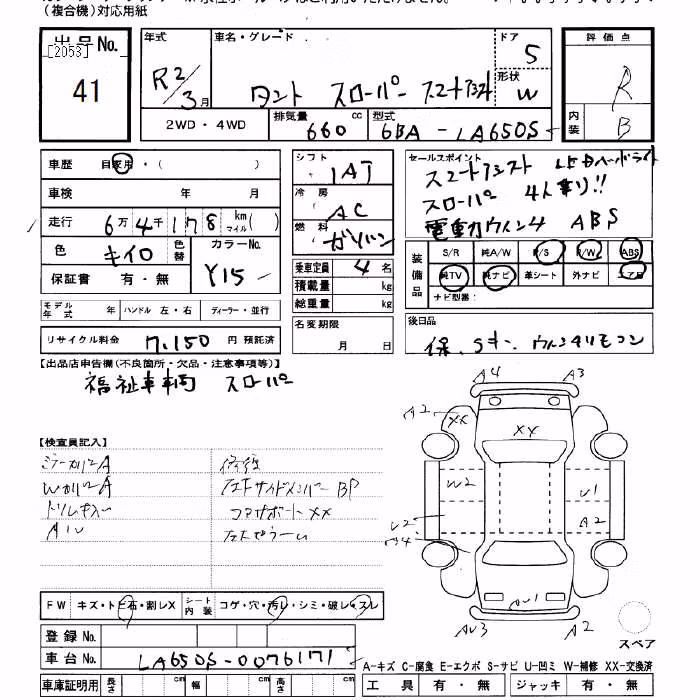 DAIHATSU TANTO