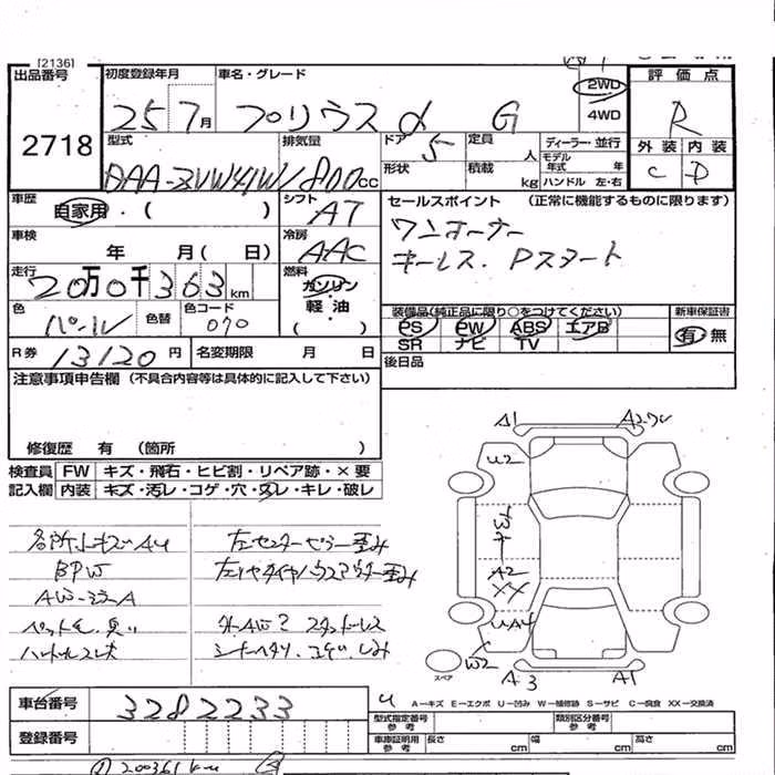 TOYOTA PRIUS ALPHA