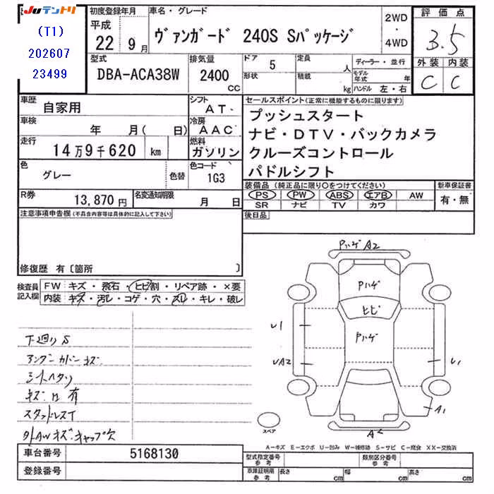 TOYOTA VANGUARD