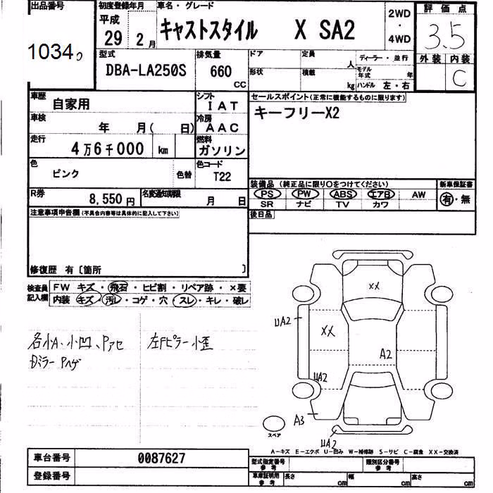 DAIHATSU CAST