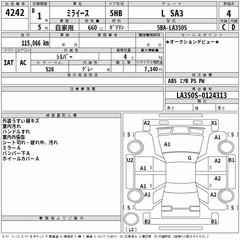 DAIHATSU MIRA E:S