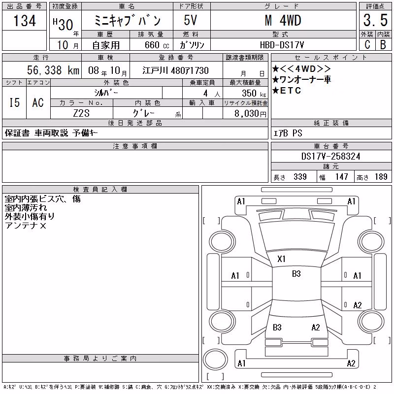 MITSUBISHI MINICAB
