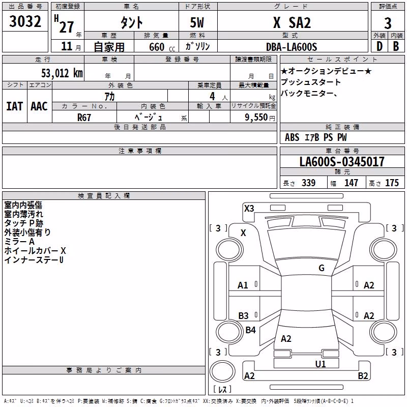 DAIHATSU TANTO