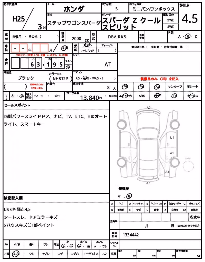 HONDA STEPWGN