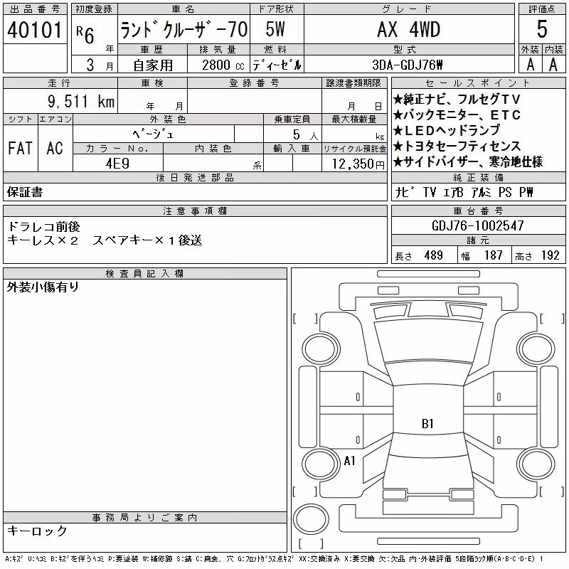 TOYOTA LAND CRUISER