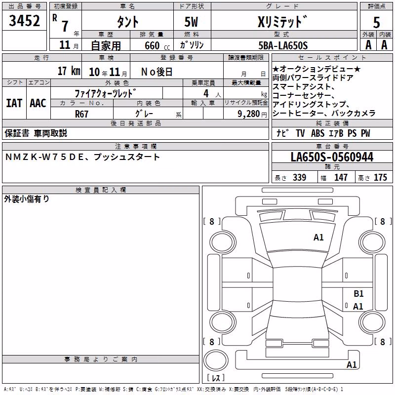 DAIHATSU TANTO