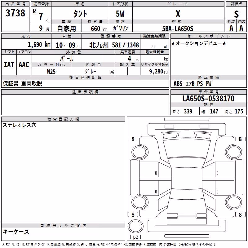 DAIHATSU TANTO