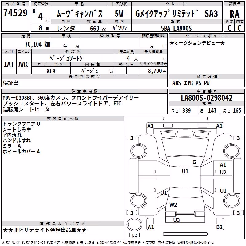 DAIHATSU MOVE CANBUS