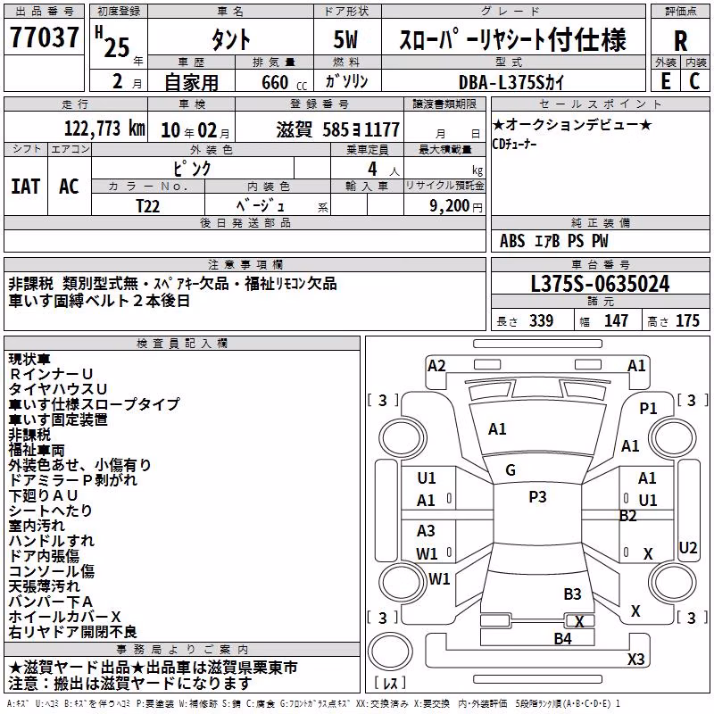 DAIHATSU TANTO