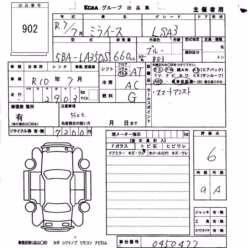 DAIHATSU MIRA E:S