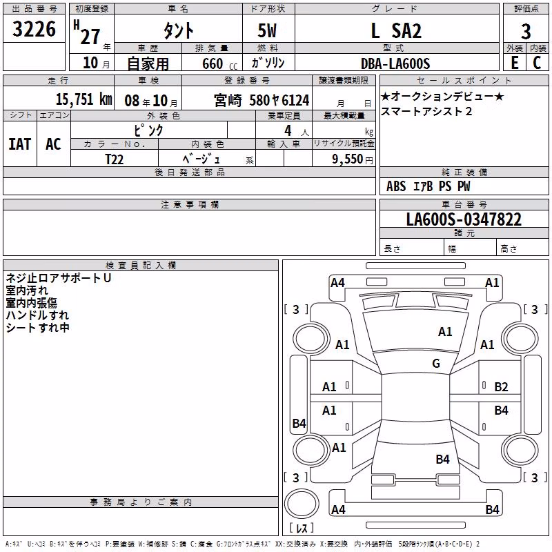 DAIHATSU TANTO