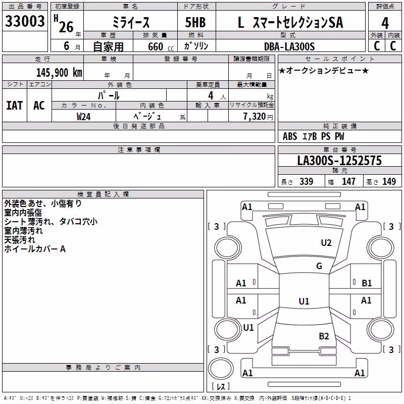 DAIHATSU MIRA E:S