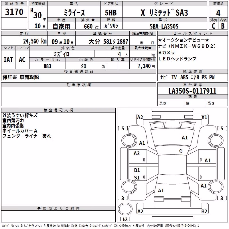 DAIHATSU MIRA E:S