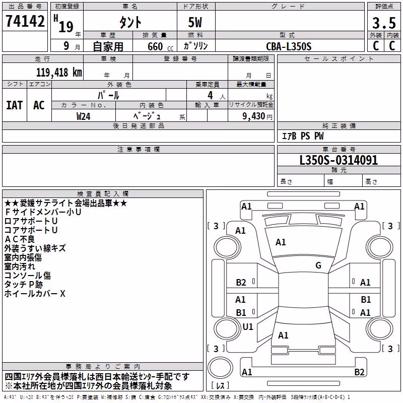 DAIHATSU TANTO