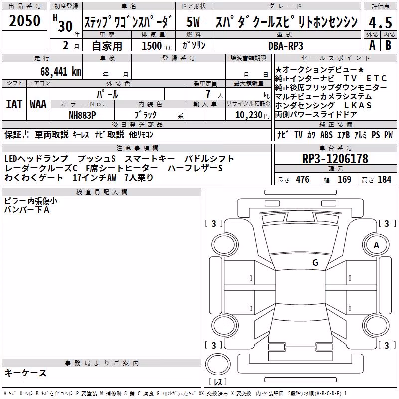 HONDA STEPWGN