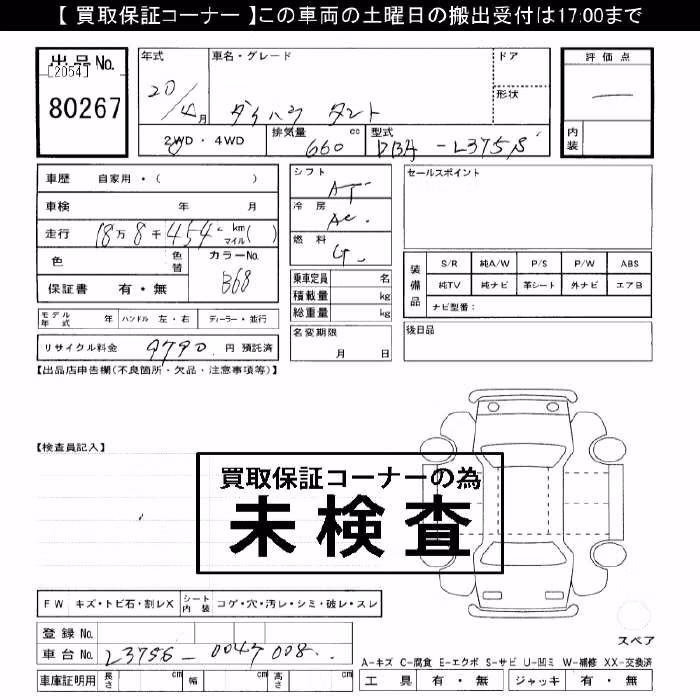 DAIHATSU TANTO