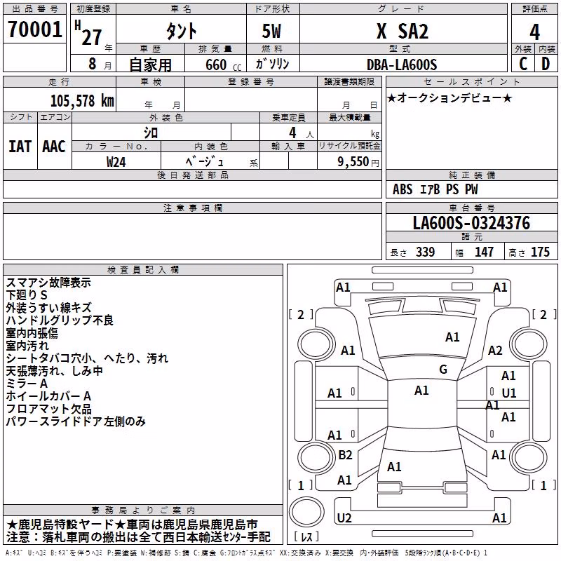 DAIHATSU TANTO