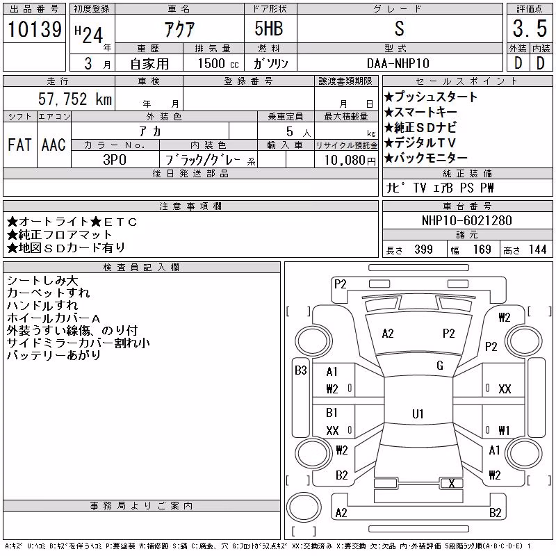 TOYOTA AQUA