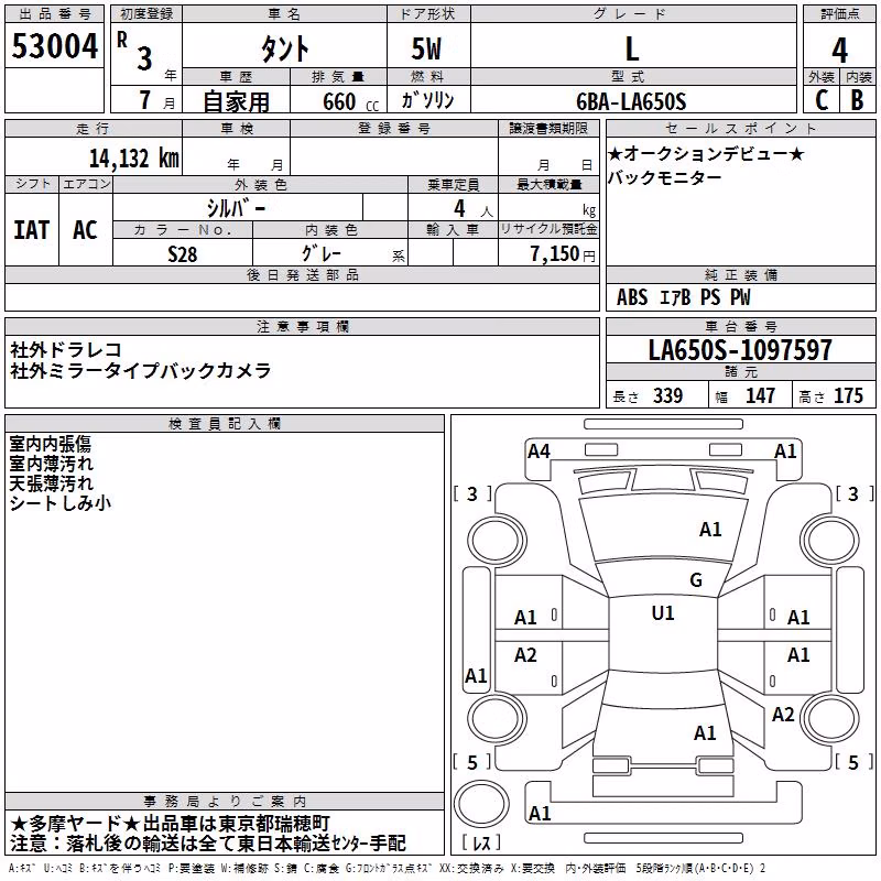 DAIHATSU TANTO