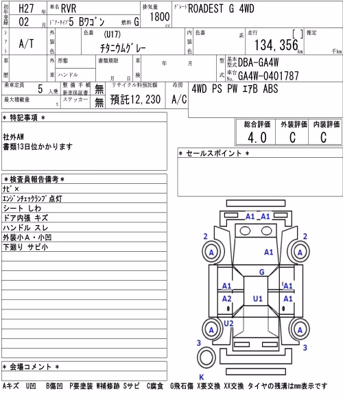 MITSUBISHI RVR