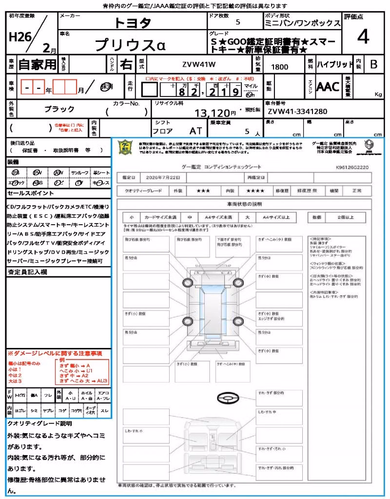 TOYOTA PRIUS ALPHA