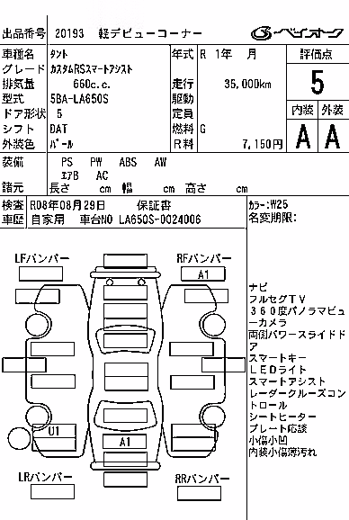 DAIHATSU TANTO
