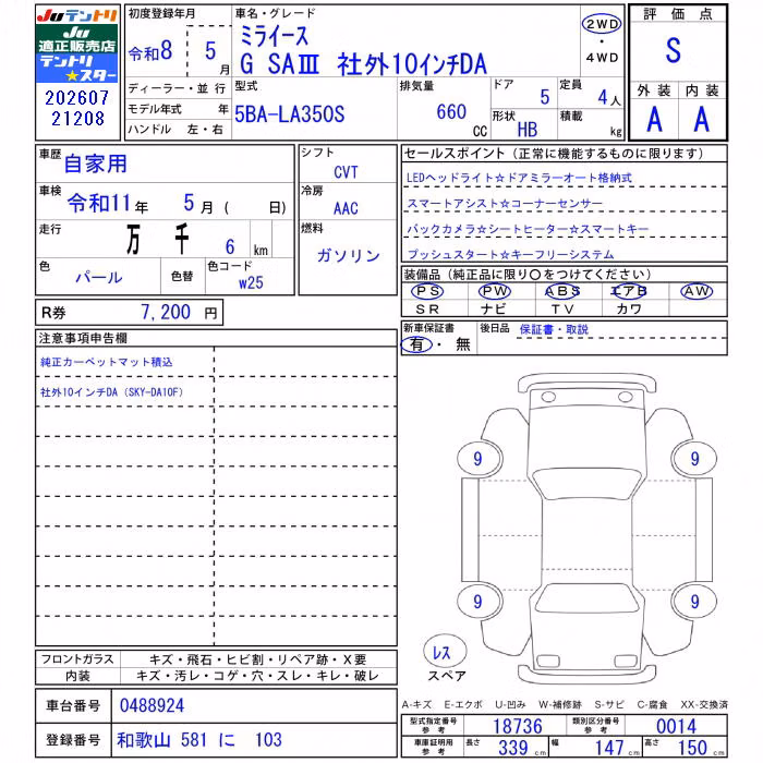 DAIHATSU MIRA E:S