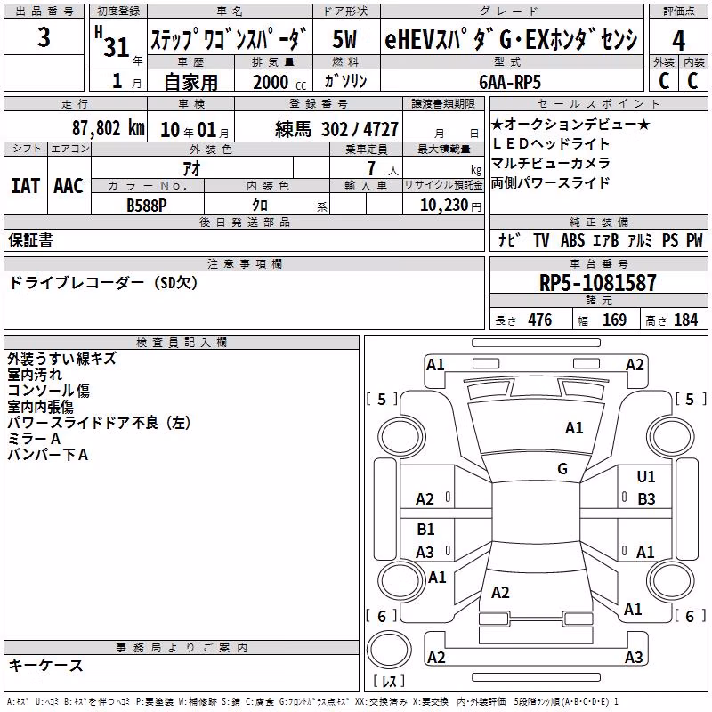 HONDA STEPWGN