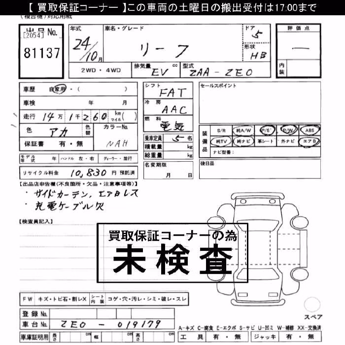 NISSAN LEAF