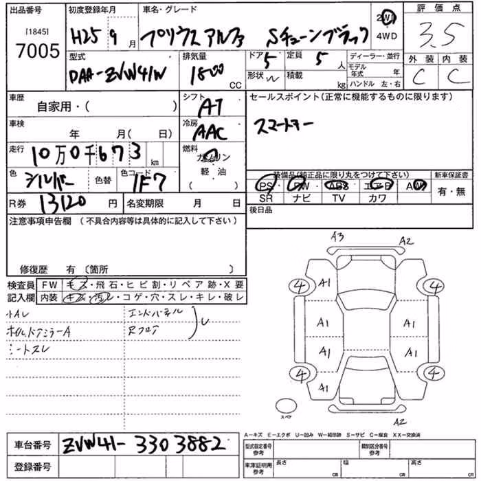 TOYOTA PRIUS ALPHA